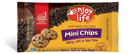 Enjoy Life Semi Sweet Mini Chocolate Chips Gluten Free 283 grams - YesWellness.com