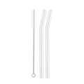 Enviro Glass Straw Smoothie Bent Combo 12mm Diameter - YesWellness.com
