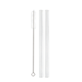 Enviro Glass Straw Smoothie Straight Combo 12mm Diameter - YesWellness.com