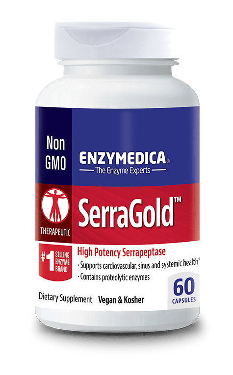 Enzymedica SerraGold 60 capsules - YesWellness.com