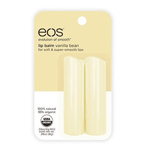 EOS Lip Balm Vanilla Bean 2 x 4g - YesWellness.com