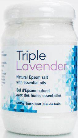 Epsom Gel Solutions Triple Lavender Bath 500g - YesWellness.com