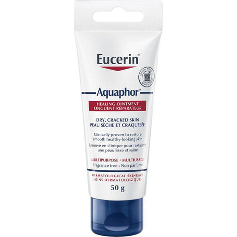 Eucerin Aquaphor Healing Ointment for Dry, Cracked Skin 50g - YesWellness.com