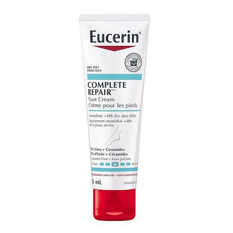 Eucerin Complete Repair Foot Cream 10% Urea and Ceramides for Very Dry Feet 85mL