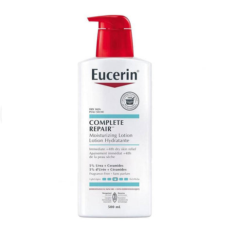 Eucerin Complete Repair Moisturizing Lotion Fragrance-Free 500mL
