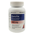 Euro-Fer Ferrous Fumarate 300mg 500 Capsules - YesWellness.com