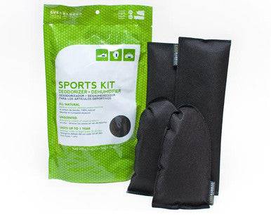 Ever Bamboo Sports Kit Deodorizer and Dehumidifier 4 x 50 Grams - YesWellness.com