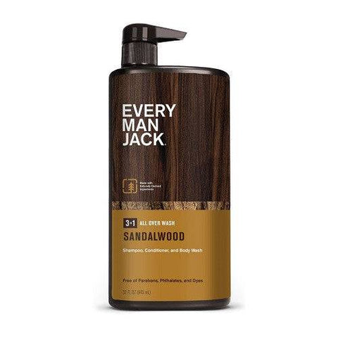 Every Man Jack 3-In-1 All Over Wash 945ml - YesWellness.com