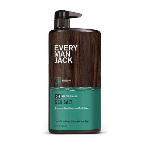 Every Man Jack 3-In-1 All Over Wash 945ml - YesWellness.com