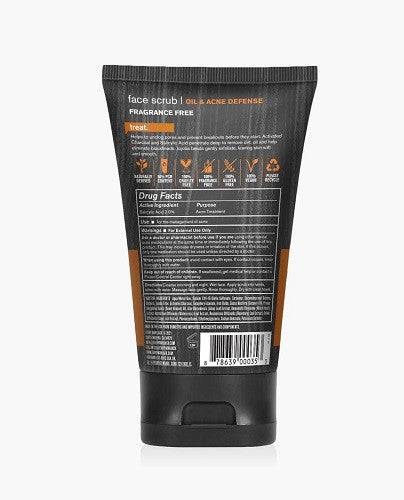 Every Man Jack Activated Charcoal Face Scrub 125ml - YesWellness.com