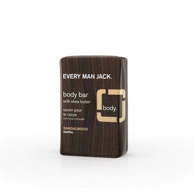 Every Man Jack Body Bar Sandalwood - YesWellness.com