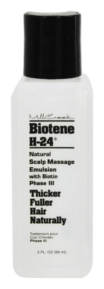 Expires February 2024 Clearance MillCreek Biotene H-24 Natural Scalp Massage Emulsion Phase 3 59mL