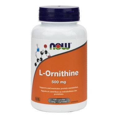Expires February 2024 Clearance Now Foods L-Ornithine - 120 veg capsules