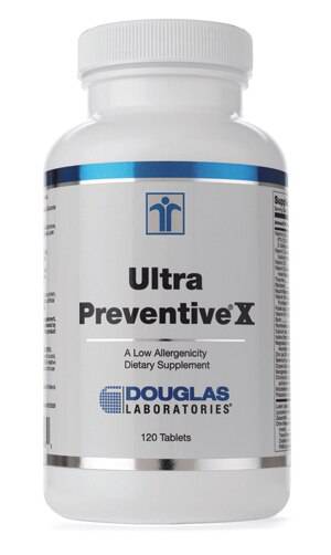 Expires March 2024 Clearance Douglas Laboratories Ultra Preventive X 120 Tablets - YesWellness.com