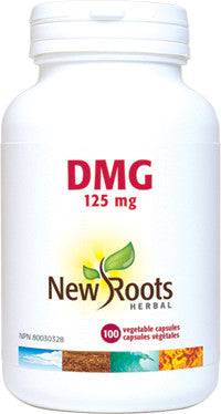 Expires March 2024 Clearance New Roots Herbal DMG 125mg 100 Veg Capsules - YesWellness.com