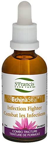 Expires March 2024 Clearance St. Francis Herb Farm EchinaSeal Infection Fighter Cough + Cold Tincture 50ml - YesWellness.com