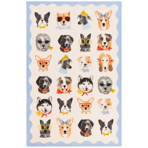 Danica Jubilee Uptown Dogs Dishtowel