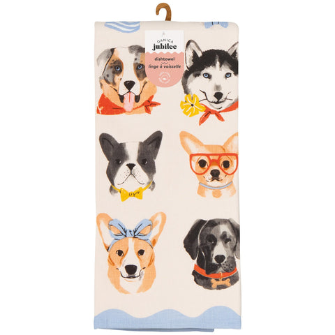 Danica Jubilee Uptown Dogs Dishtowel
