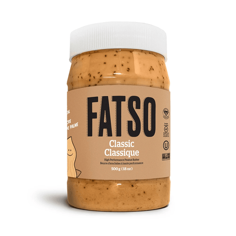 FATSO Classic High Performance Peanut Butter 500g - YesWellness.com