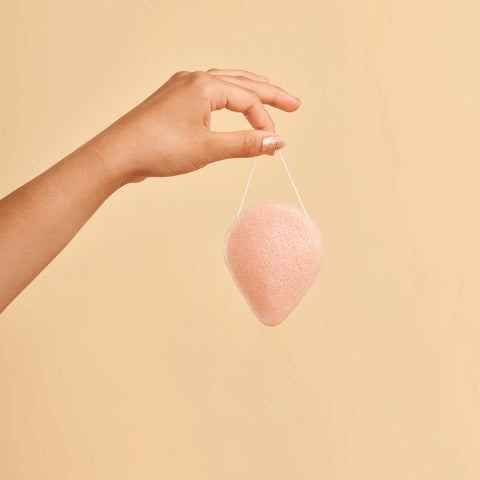 BKIND Konjac Facial Sponge Rose Flower
