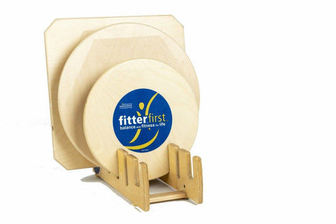 Fitterfirst Balance Board Kit with Stand - YesWellness.com