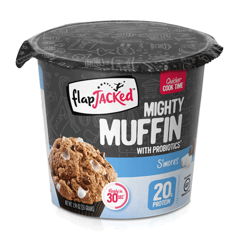 FlapJacked Mighty Muffins Mix with Probiotics Gluten-Free 55g - YesWellness.com