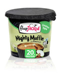 Expires January 2026 Clearance FlapJacked Mighty Muffins Mix with Probiotics Gluten-Free 55g Cinnamon Apple