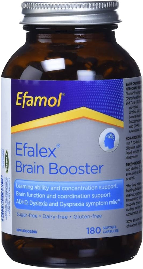 Expires April 2024 Clearance Flora Health Efalex Brain Booster - 180 Softgels