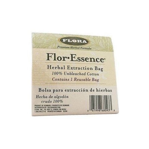 Flora Health Flor-Essence Herbal Extraction Bag 100% Unbleached Cotton - 1 Reusable Bag - YesWellness.com