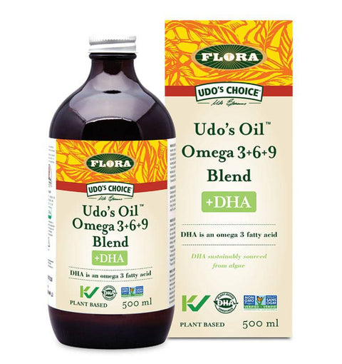 Flora Health Flora Health Udo's Oil Omega Blend +DHA - YesWellness.com