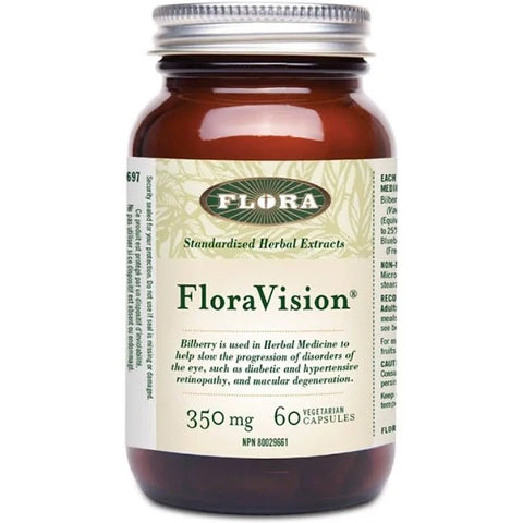 Expires June 2024 Clearance Flora Health FloraVision 60 Capsules - YesWellness.com