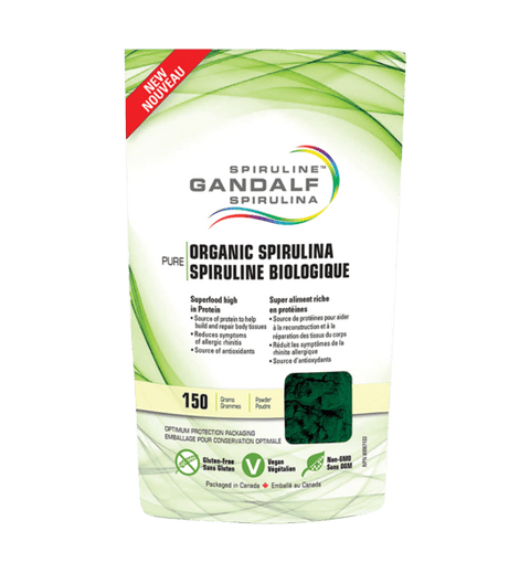 Flora Health Gandalf Spirulina Organic Spirulina Powder - YesWellness.com