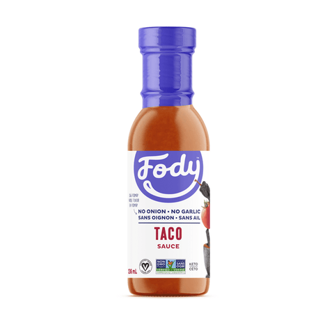 Expires May 2024 Clearance Fody Gut-Friendly Taco Sauce 236 mL - YesWellness.com