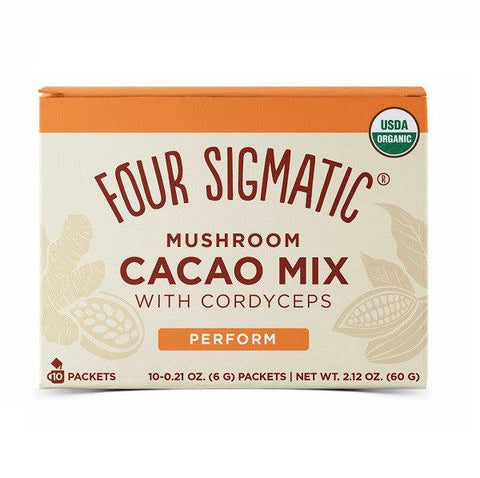 Four Sigmatic Mushroom Cacao Mix with Cordyceps - 10 Packets - YesWellness.com