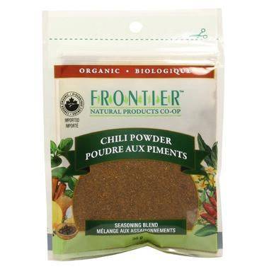 Frontier Natural Products Organic Chili Powder Seasoning Blend 36 grams - YesWellness.com
