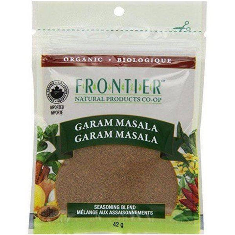 Frontier Natural Products Organic Garam Masala Seasoning Blend 42 grams - YesWellness.com