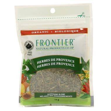Expires June 2024 Clearance Frontier Natural Products Organic Herbes De Provence Seasoning Blend 14 Grams - YesWellness.com