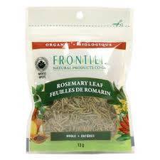 Frontier Natural Products Organic Rosemary Leaf Whole 13 grams - YesWellness.com
