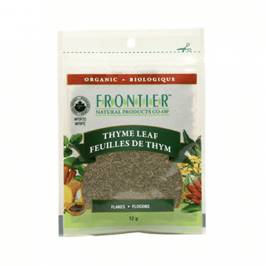 Frontier Natural Products Organic Thyme Leaf Flakes 12 grams - YesWellness.com