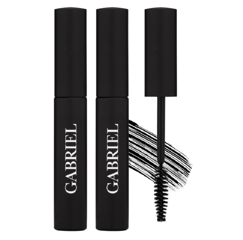 Gabriel Cosmetics Black Mascara, Duo Gift Pack - YesWellness.com
