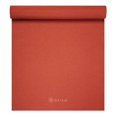 Gaiam Classic Solid Colour Yoga Mat 5mm (Various Colours) - YesWellness.com