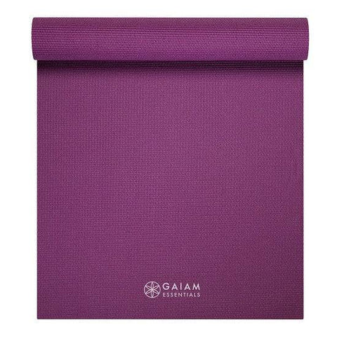 Gaiam Essentials Yoga Mat 6mm (Various Colours) - YesWellness.com