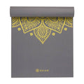 Gaiam Premium Citron Sundial Yoga Mat 6mm - YesWellness.com