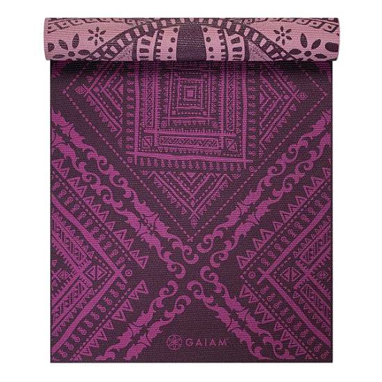 Gaiam Reversible Inner Peace Yoga Mat Eco-Friendly Design