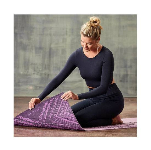 Gaiam Premium Reversible Inner Peace Yoga Mat 6mm - YesWellness.com