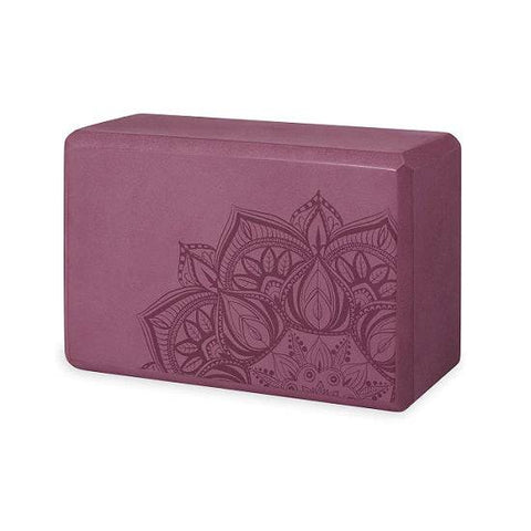 Gaiam Printed Yoga Block (Various Designs) - YesWellness.com