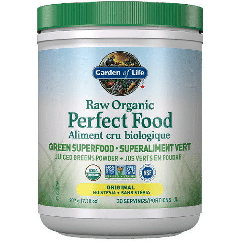 Garden of Life Raw Organic Perfect Food Green Superfood Powder - YesWellness.com