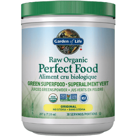 Expires March 2026 Clearance Garden of Life Raw Organic Perfect Food Green Superfood Powder Original 207g