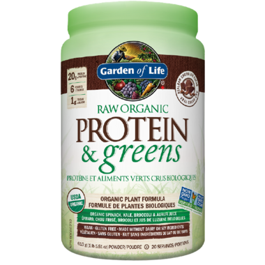 Garden of Life Raw Organic Protein & Greens - YesWellness.com