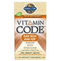 Garden of Life Vitamin Code RAW Iron - 30 Ultrazorbe Vcaps - YesWellness.com